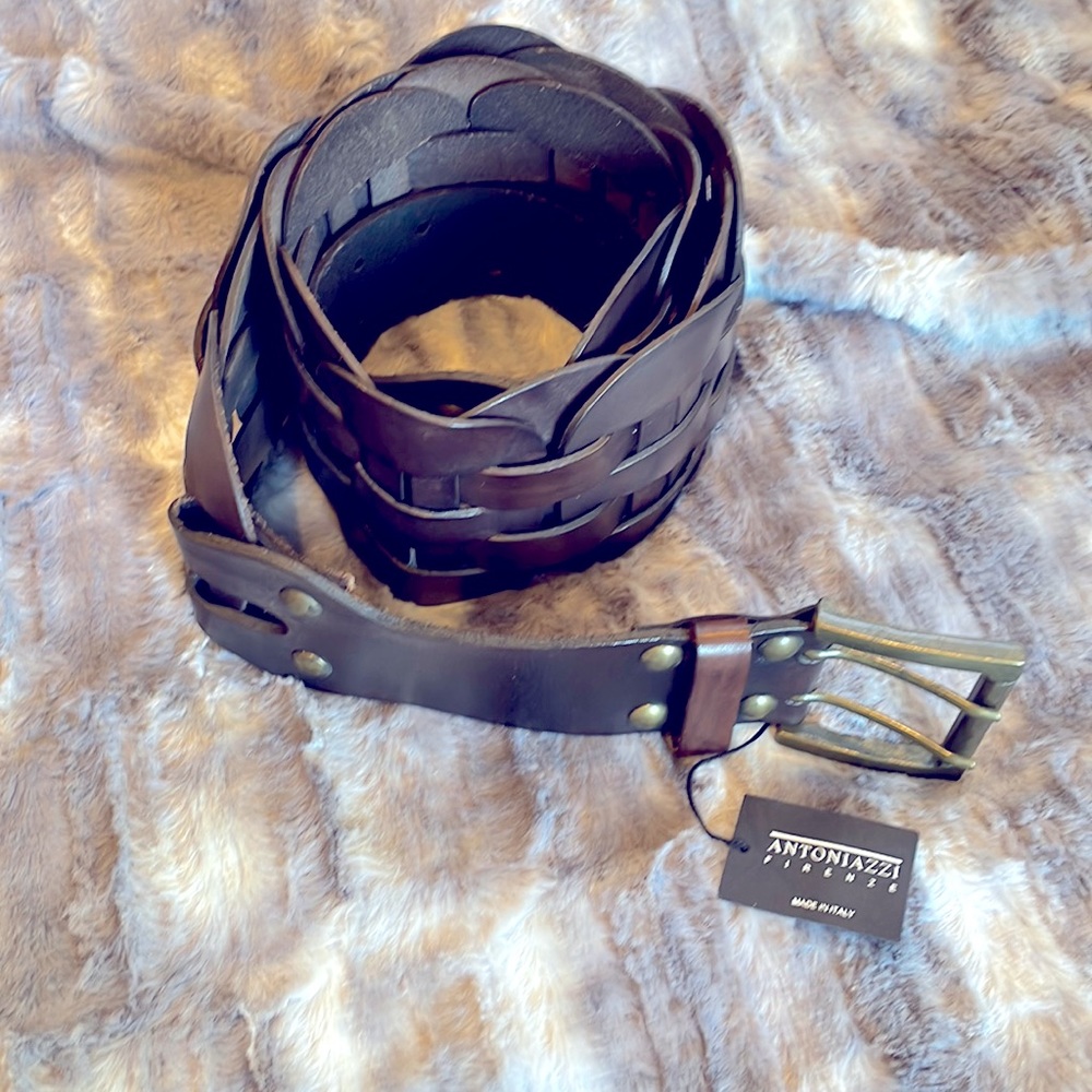 Antoniazzi Firenze Brown Leather Belt